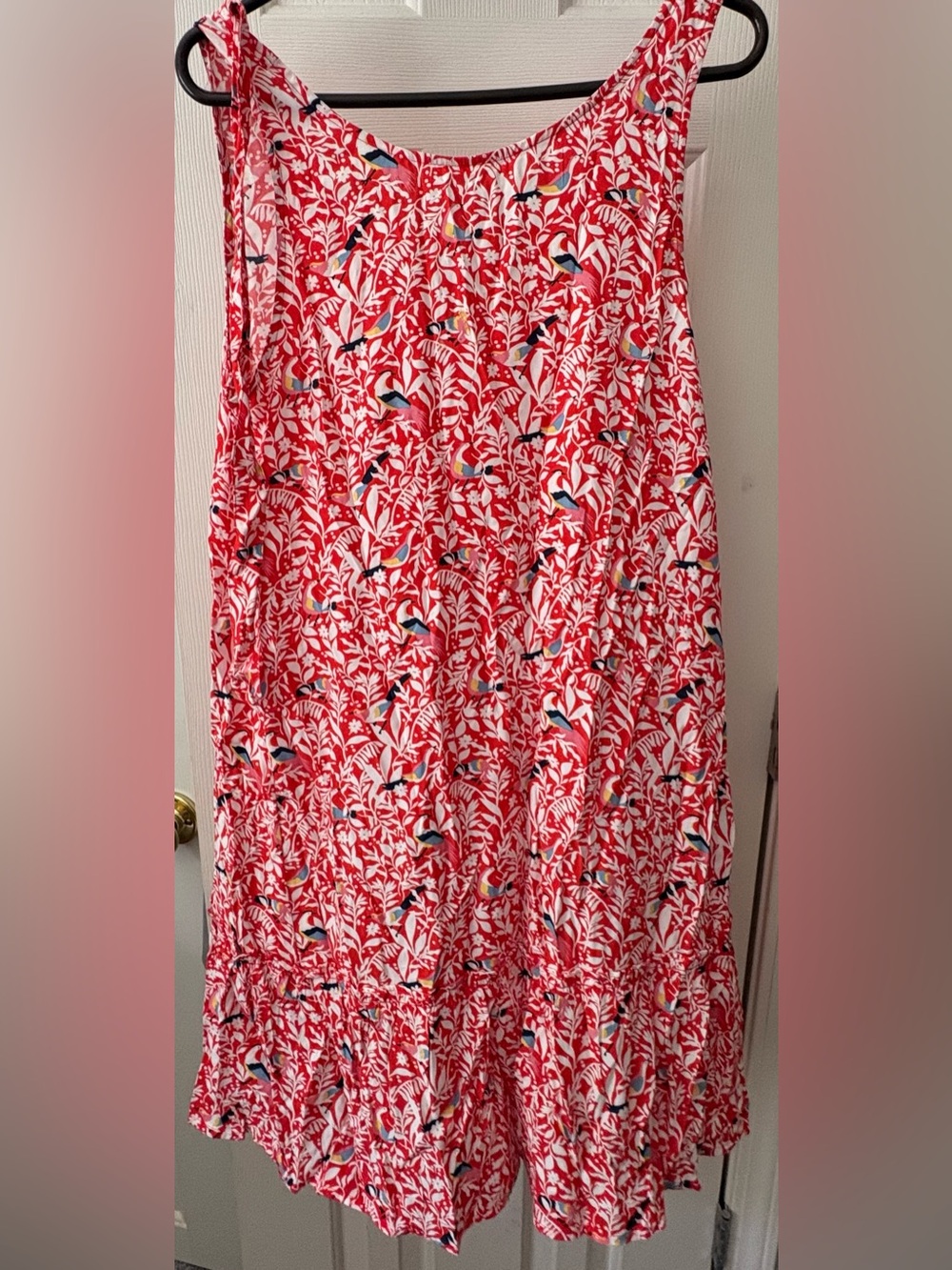 LOFT tropical print dress